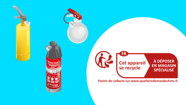 Consumer information on sorting rules : guide and graphics for small extinguisher